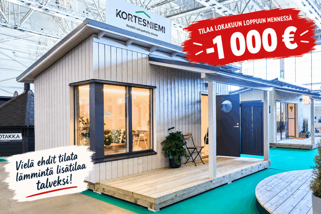 Etätupa eristetty lisätila
